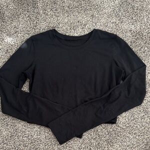 Alo Cropped Finesse Long Sleeve